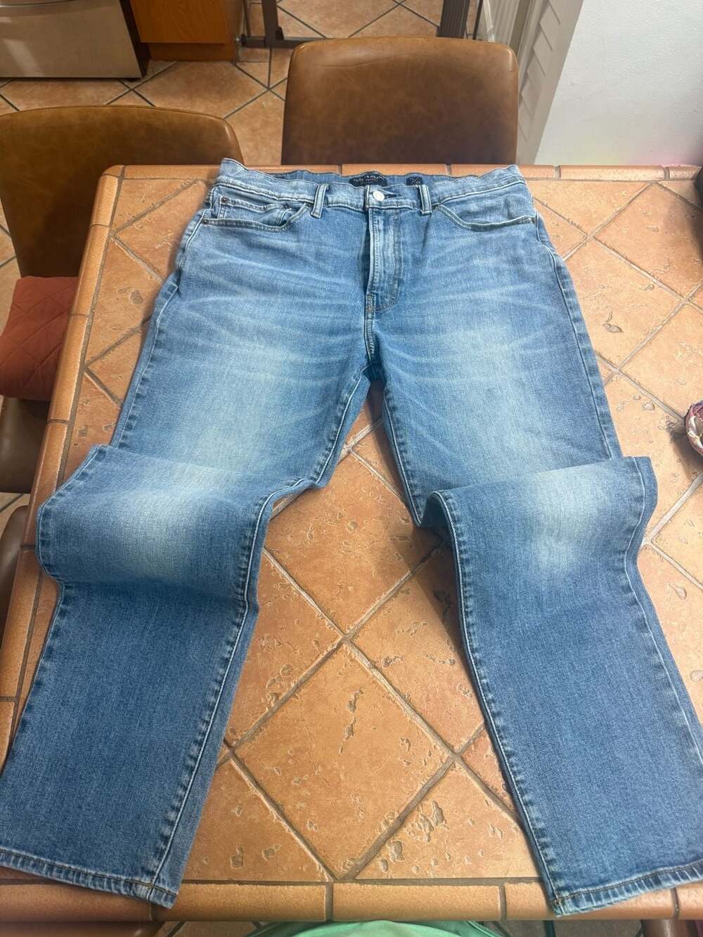 Lucky Brand 223 Straight Fit Jeans Light Wash Men's Size 34x30